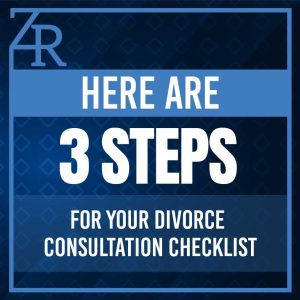 steps to divorce consult