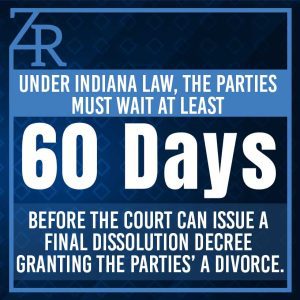 wait 60 days on court dissolution