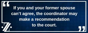 zentz parenting coordinator court recommendation