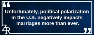 Do Political Differences Destroy Marriages? 
