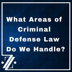 areas of criminal law