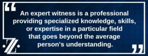 what an expert witness is