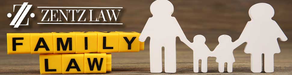 Zentz family law attorneys banner