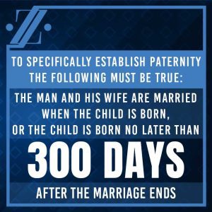 Zentz establish paternity