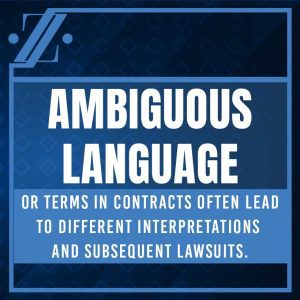 ambiguous language or terms