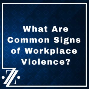 signs of workplace violence