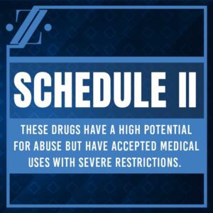 scheduel II drugs