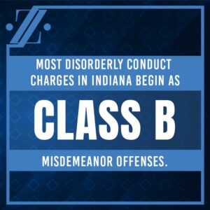 disorderly conduct class B