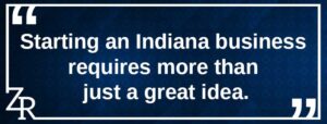 Starting an Indiana business